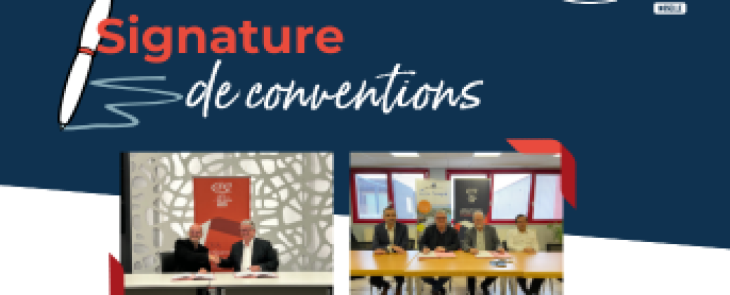 Signature de conventions