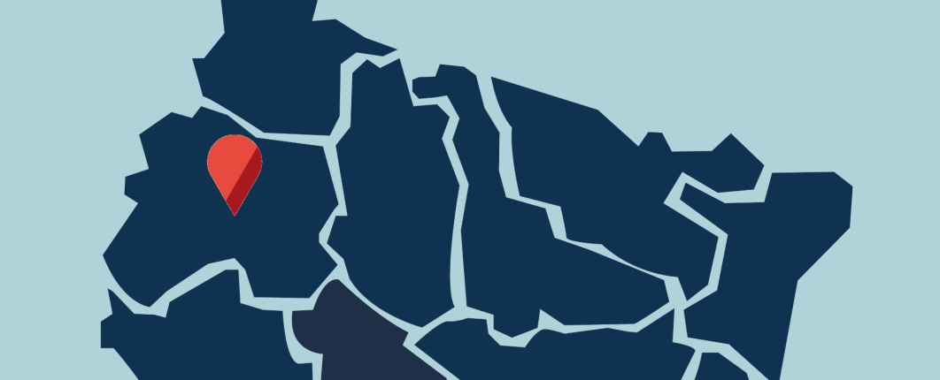 carte Grand Est localisant la Marne