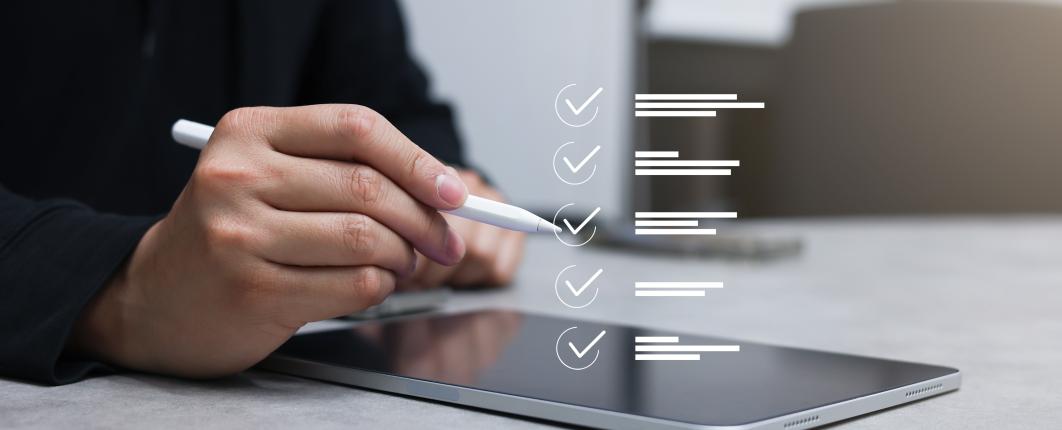 Recherche sur tablette