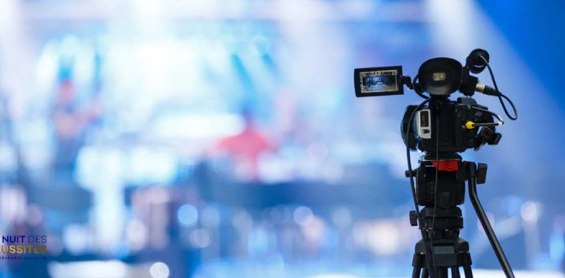 image de tournage avec une caméra