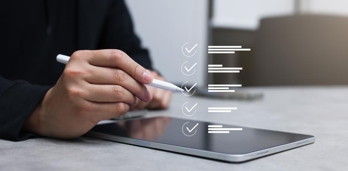 Recherche sur tablette