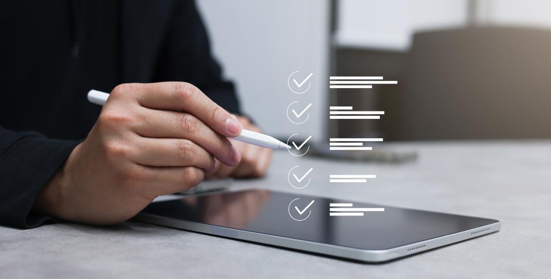 Recherche sur tablette