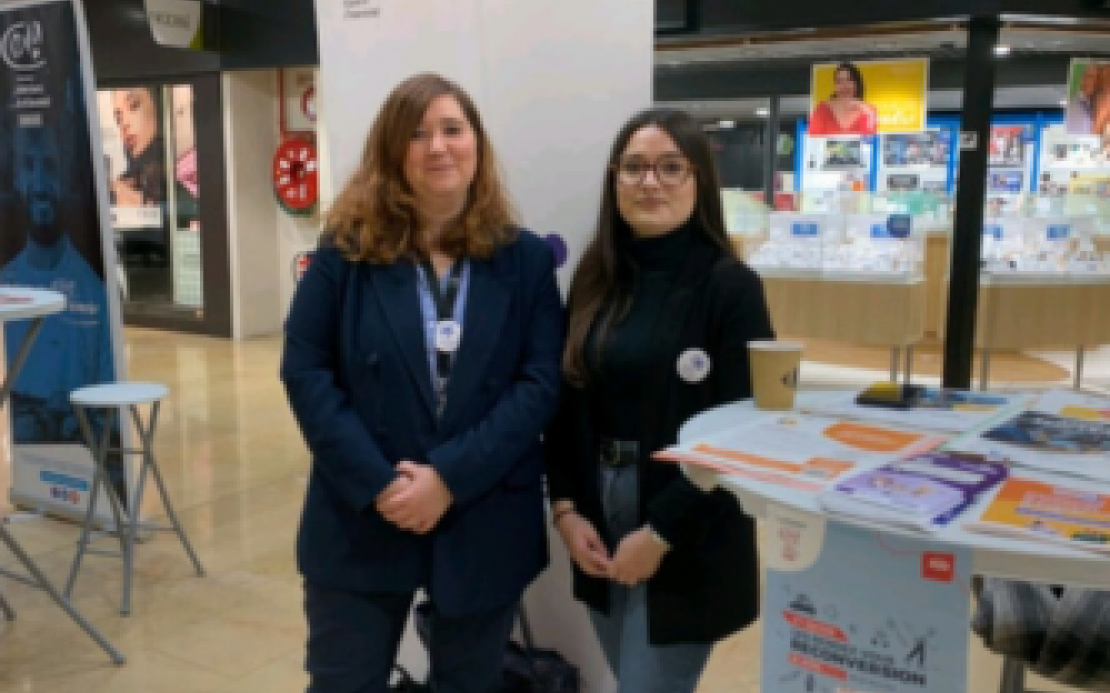 Stand des partenaires au RDV Reconversion