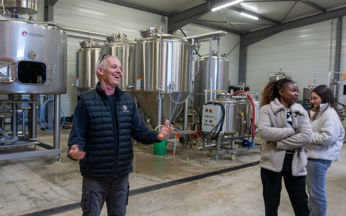 La Châouette : Visite par Laurent KOBLER