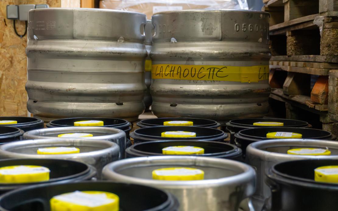 La Châouette : fûts
