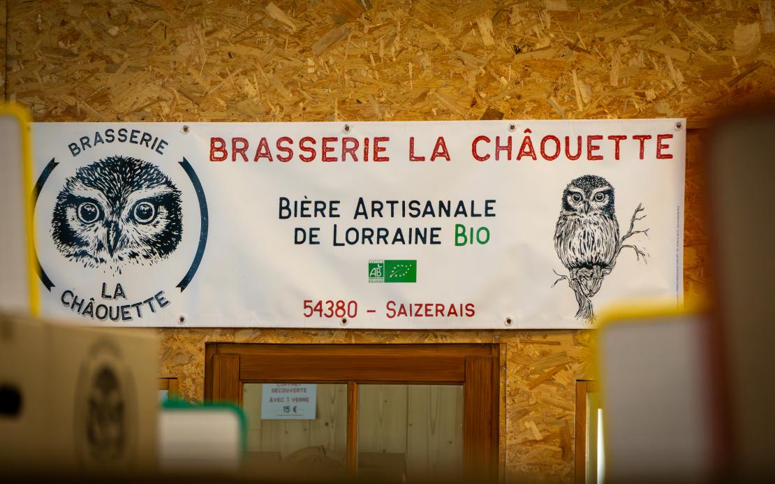 La Châouette : banderole