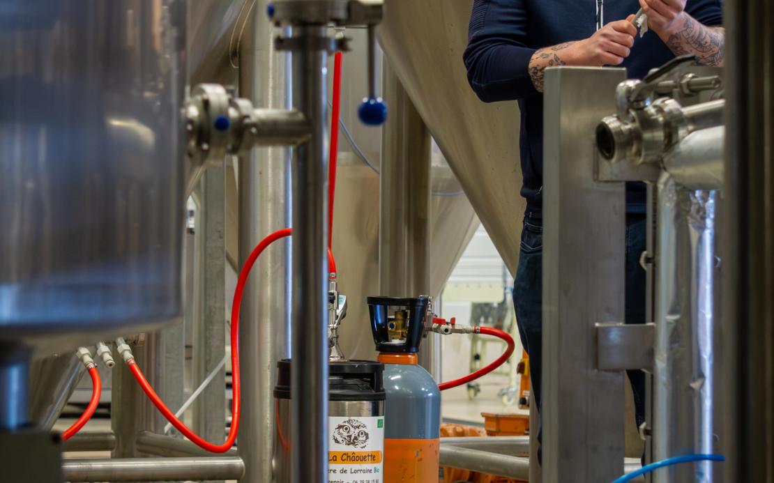 La Châouette : brasseur