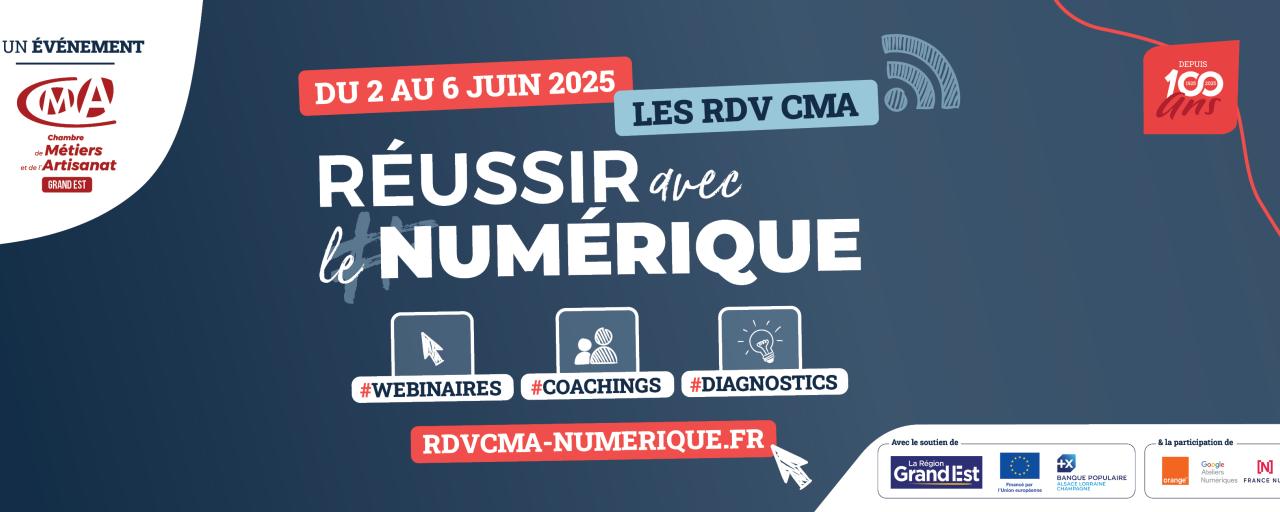 Visuel Réussir avec le numérique