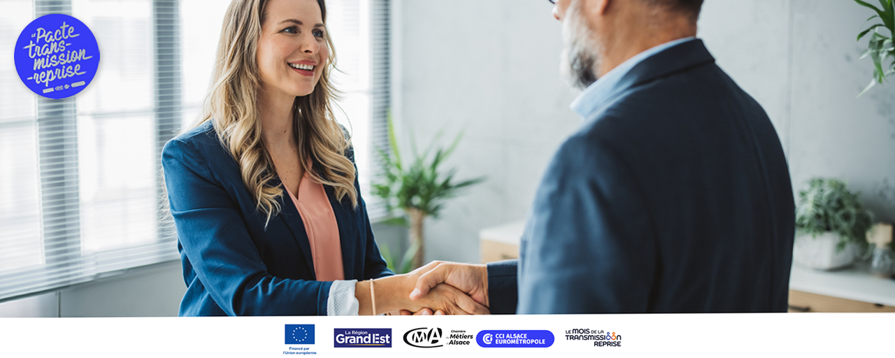 Visuel pour les Ateliers Reprise d'Entreprise en Alsace