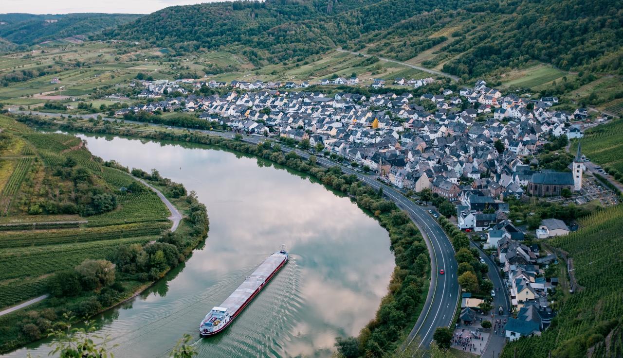 Vue sur la Moselle