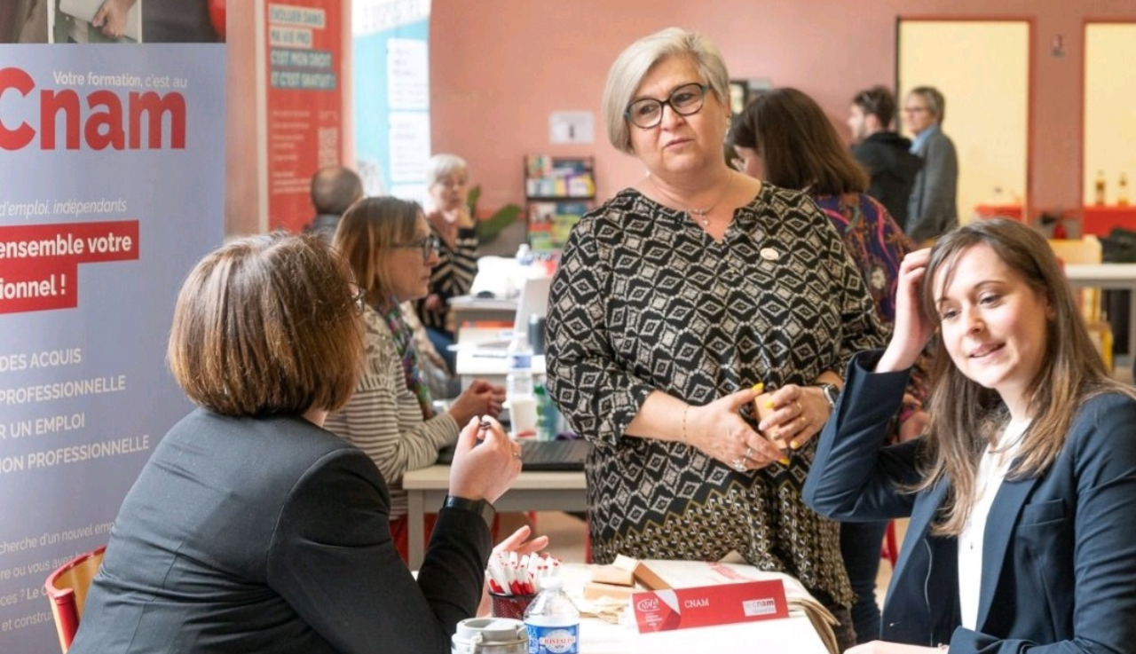 Caroline TRIPIED au RDV Reconversion à Chaumont