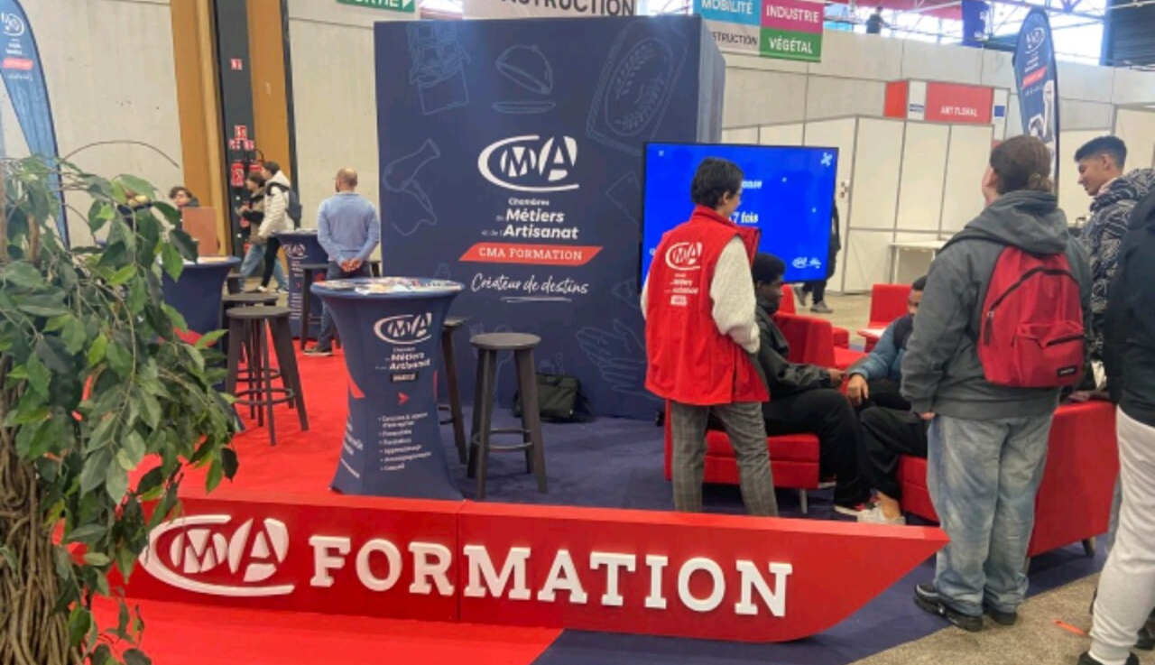 Stand au World Skills CMA Grand Est