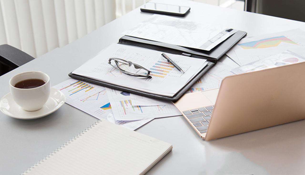 Photo d'un bureau 
