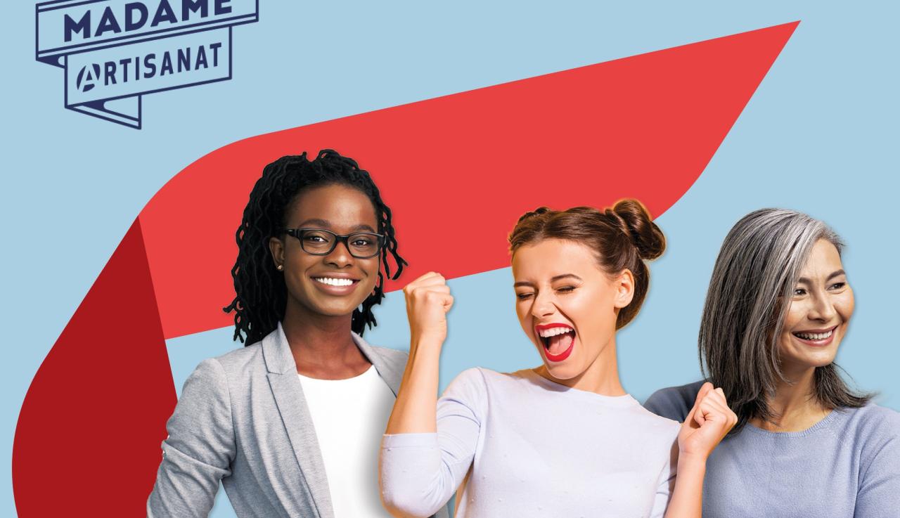 Madame artisanat bannière 2025