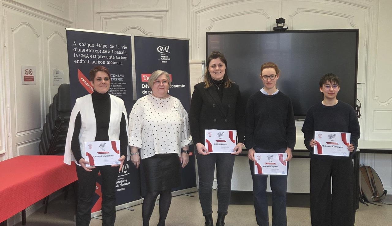 Les lauréates Madame Artisanat 2026 en Haute-Marne