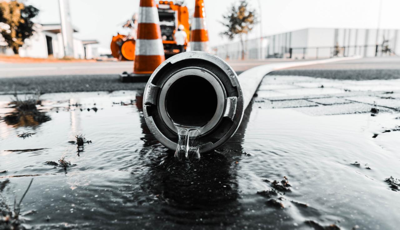 Eau sur chantier