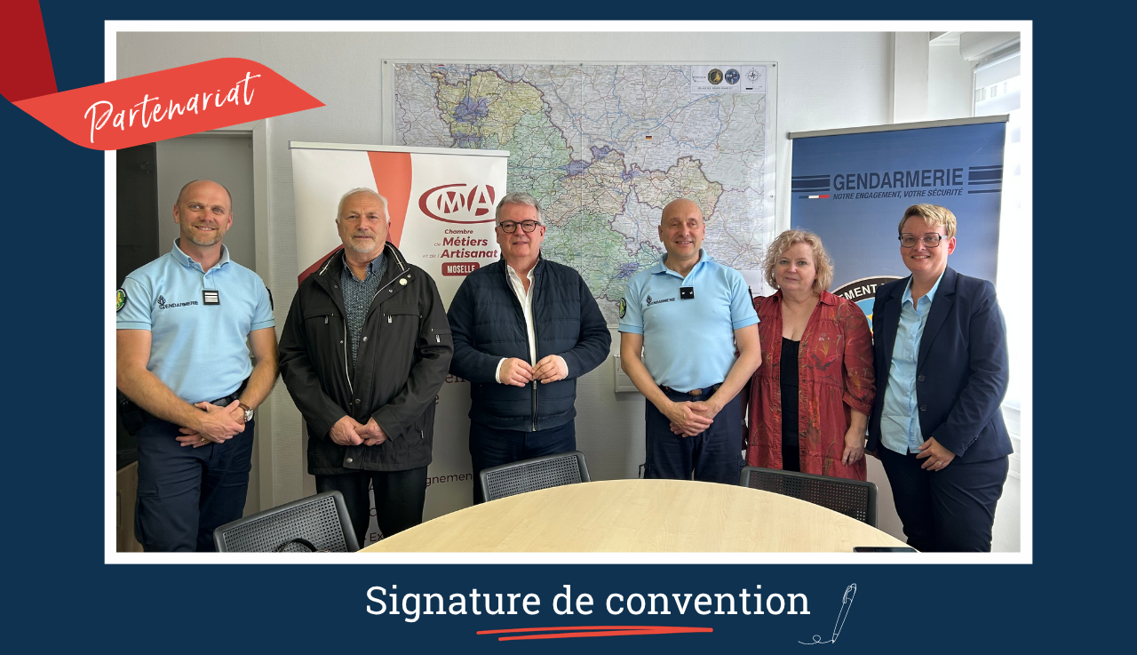visuel actu signature de convention gendarmerie