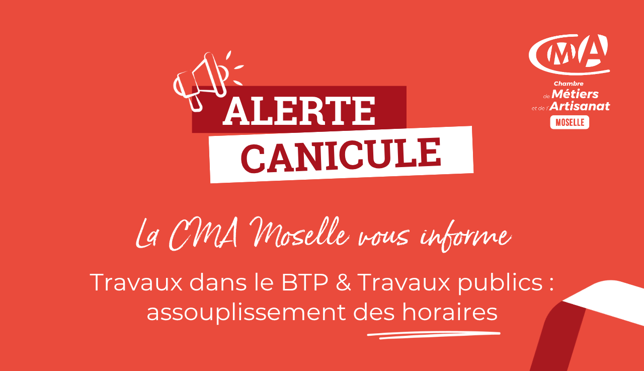 canicule travaux btp