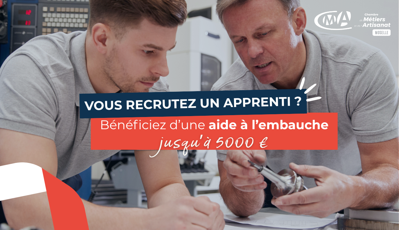 Aide à l'embauche apprenti