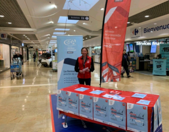 Stand de la CMA Grand Est Ardennes au RDV Reconversion