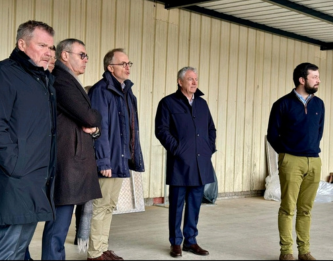 Visite de Joel Fourny dans les vosges