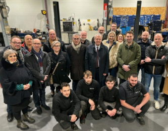 Visite de Joel Fourny dans les vosges