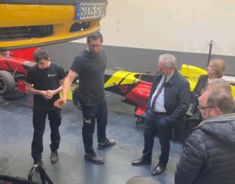 Visite de Joel Fourny dans les vosges