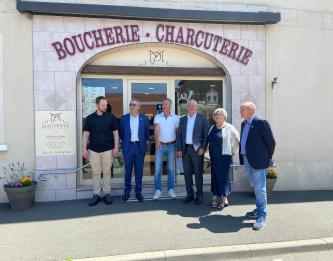 Visite de Joel Fourny en haute marne