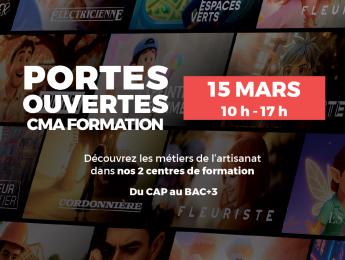 CMA Formation Journée Portes Ouvertes 2026