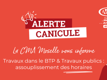 canicule travaux btp