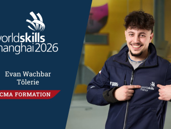 Photo d'Evan Wachbar sélectionné pour les WorldSkills Shangai 2026