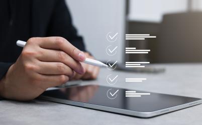 Recherche sur tablette