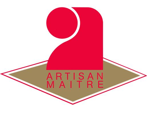 Logo titre artisan maître