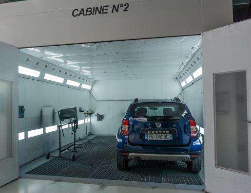 cabine de peinture garage