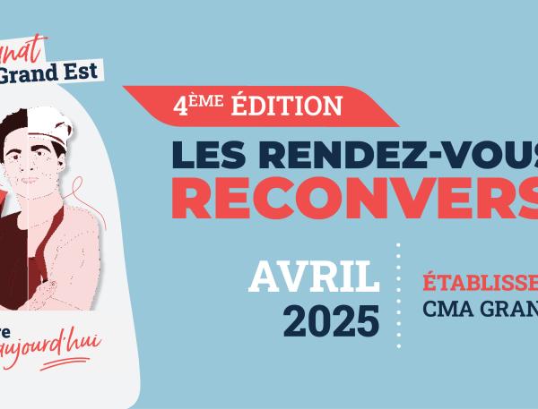 Visuel des Rendez-vous Reconversion