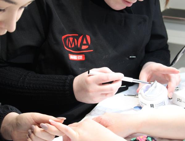 Des apprenties en esthétique de CMA Formation Nancy