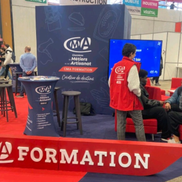 Stand au World Skills CMA Grand Est