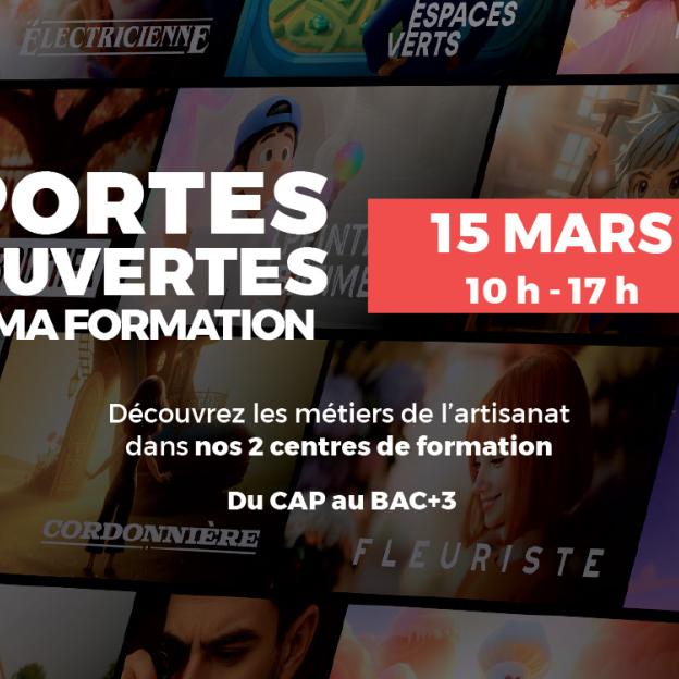 CMA Formation Journée Portes Ouvertes 2026