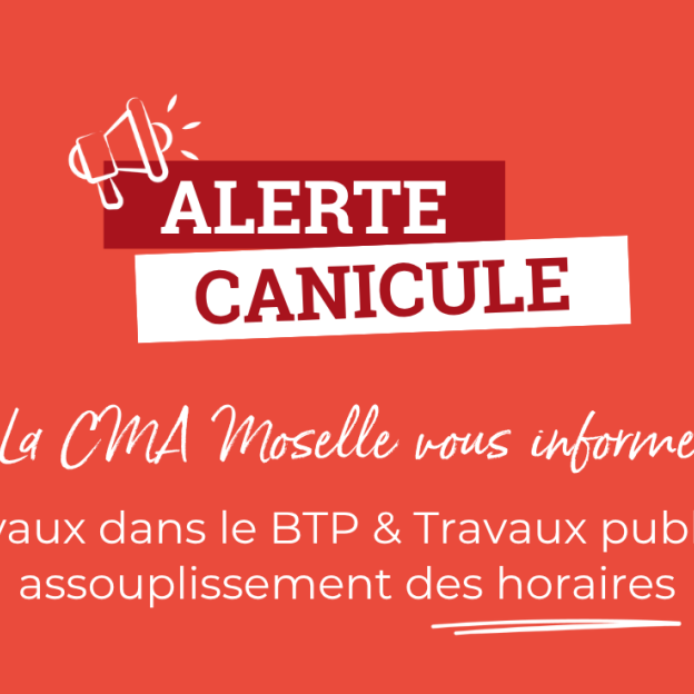 canicule travaux btp