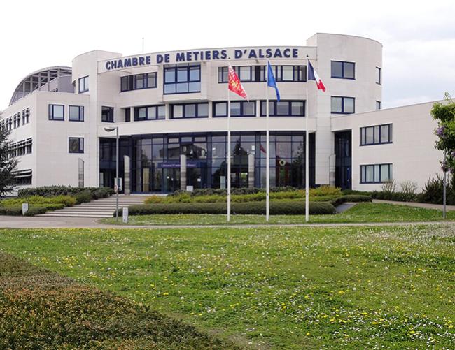 Locaux de la Chambre de Métiers d'Alsace à Schiltigheim, Bas-Rhin