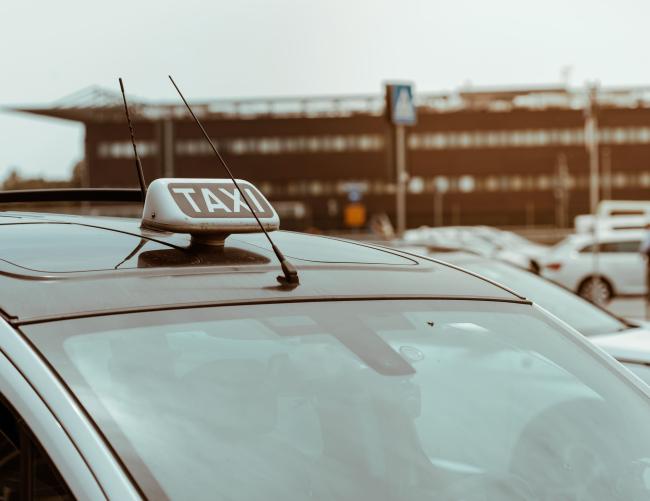 toit voiture taxi 