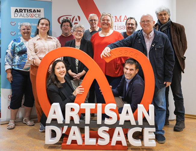 Photo des artisans d'Alsace