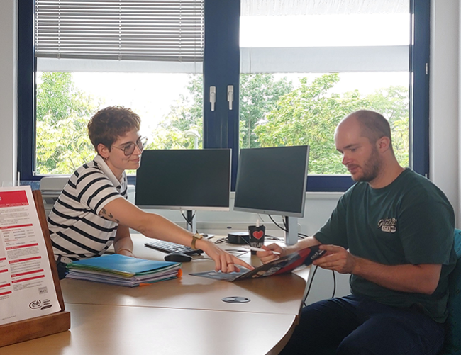 Photo d'un rendez-vous pour le recrutement à la Chambre de Métiers d'Alsace