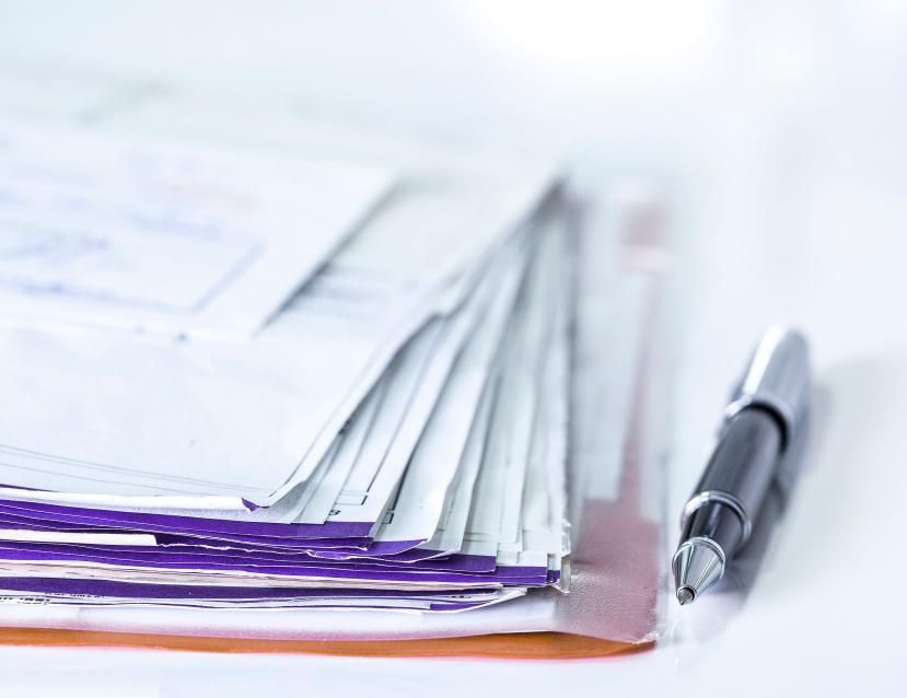 pile de papiers