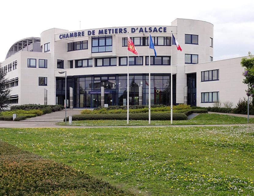 Locaux de la Chambre de Métiers d'Alsace à Schiltigheim, Bas-Rhin