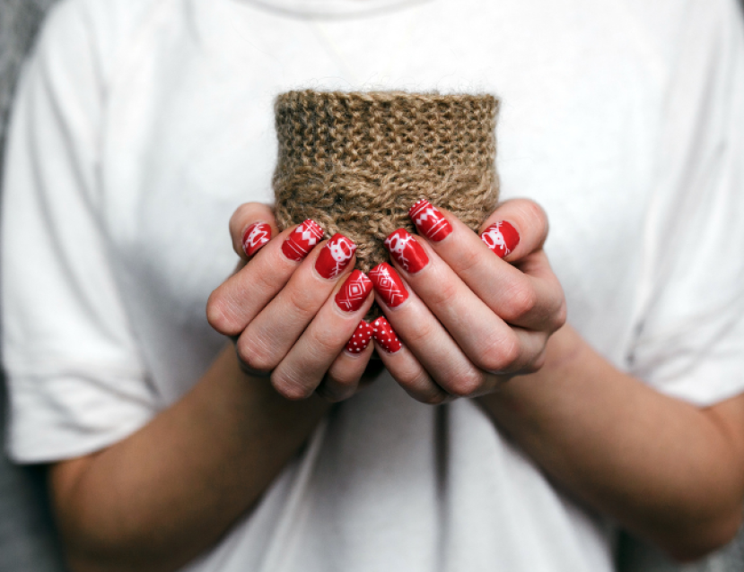 Nail art fête