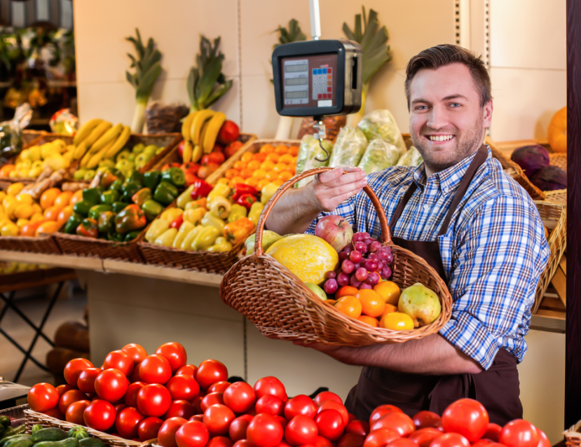 vendeur de fruit