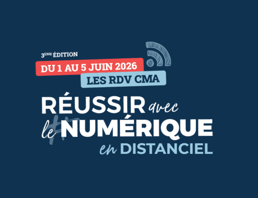 les RDV CMA réussir avec le numérique en distanciel