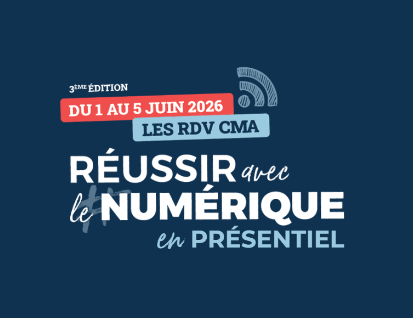 les RDV CMA réussir avec le numérique en présentiel