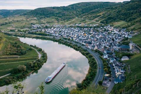 Vue sur la Moselle